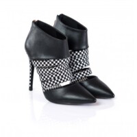botine negre alaro toc inalt
