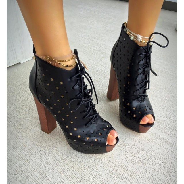 botine nakol negre