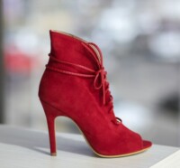 Botine Marry Rosii