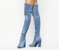 Cizme Gelina Albastre