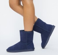 Cizme Tip Ug Snow Bleumarin