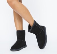 Cizme Tip Ug Snow Negre