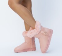 Cizme Tip Ugg Hartun Roz