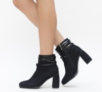 Botine Flaus Negre