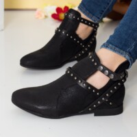 botine colbourne negre