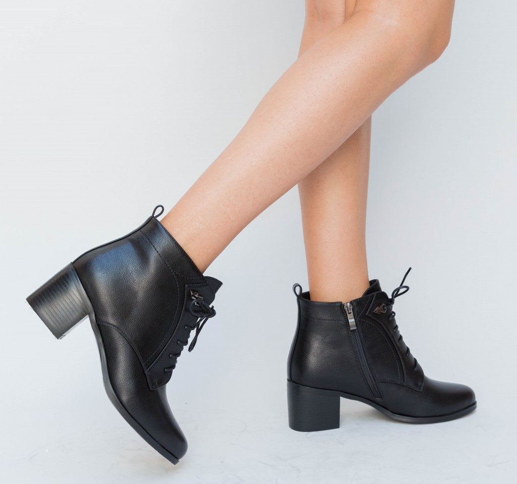 Botine Gino negre 2 Botine Gino negre