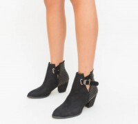 botine jamil negre