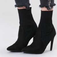 botine maraquita negre