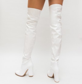 Cizme Serenan Albe 2