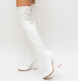 Cizme Serenan Albe