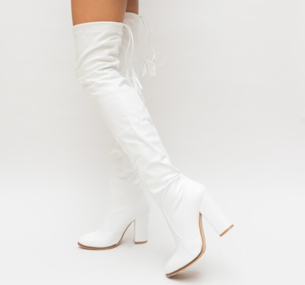 Cizme Serenan Albe