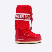 Cizme Moon Boot Naylon Rosu