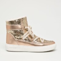 Cizme Moon Boot Pulse Glitter Aurii