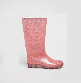 Cizme cauciuc roz