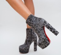 Botine Blady Gri