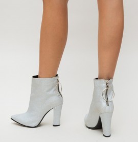 Botine Fordina Argintii