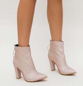 Botine Fordina Roze