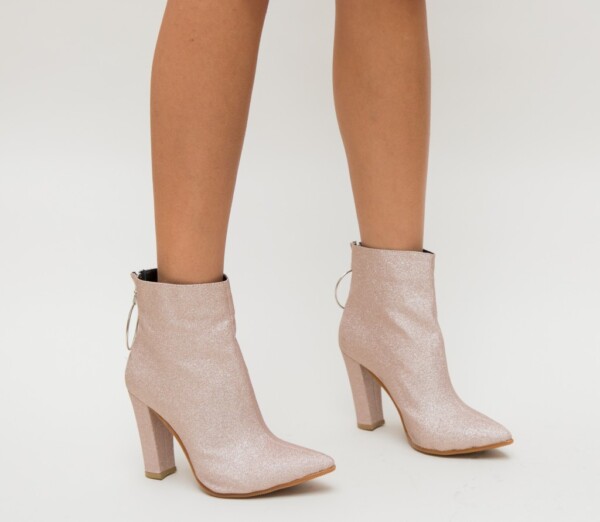 Botine Fordina Roze