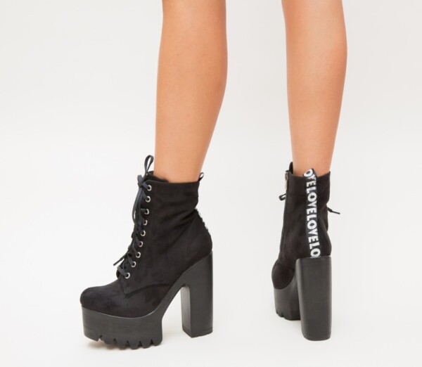Botine Modest Negre