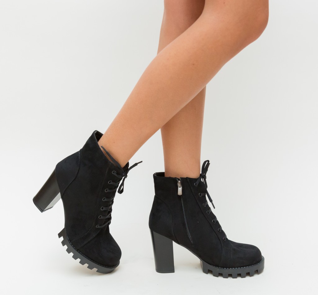 Botine Smog Negre 3 Botine Smog Negre