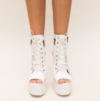 Botine Topes Albe